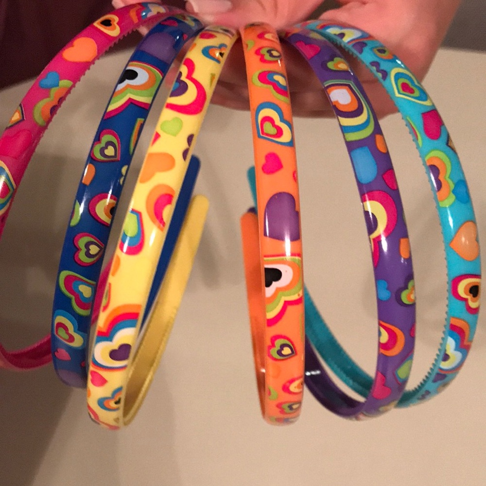 Girls Set of 6 Headbands